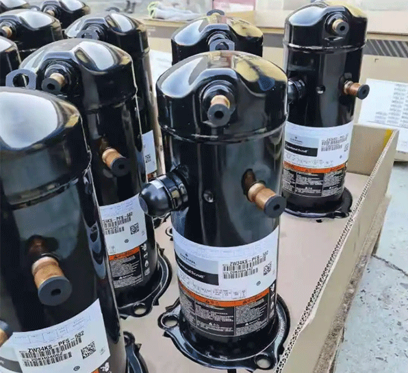 scroll compressors for heat pumps